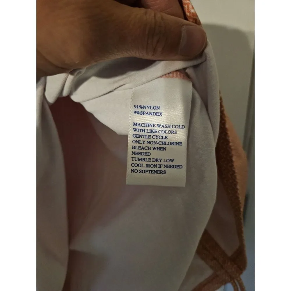 Southern Tide Womens Dress Shirley‎ Performance Ruched Size XL